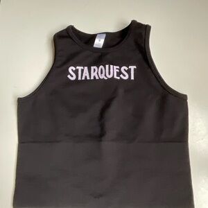 Black Kids Dance Costume Top